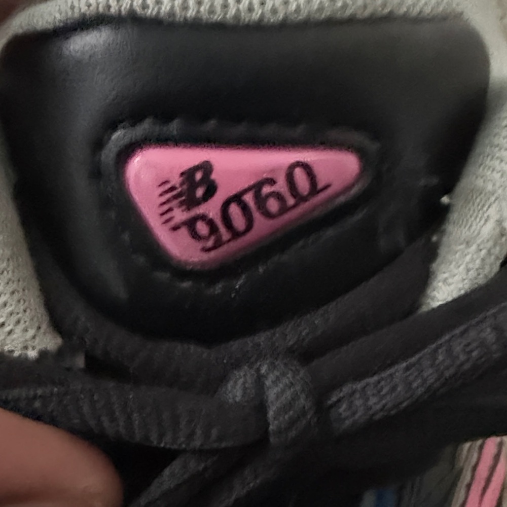 New Balance Kids' Vibrant Blue and Pink Sneakers - Picture 2 of 6